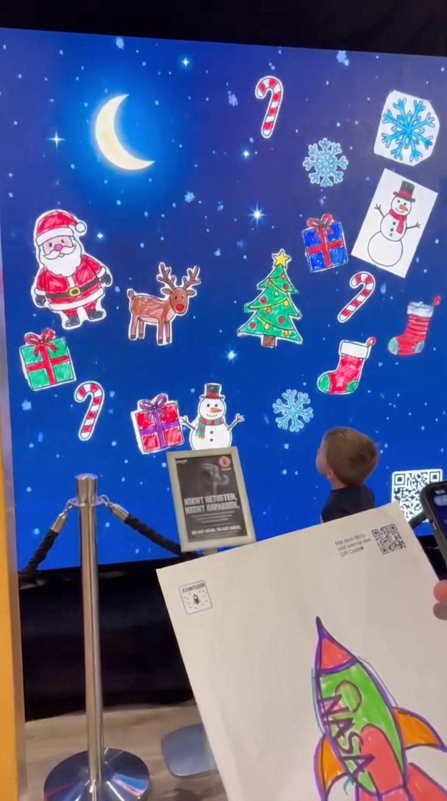 Magic Wall im Weihnachts-Thema